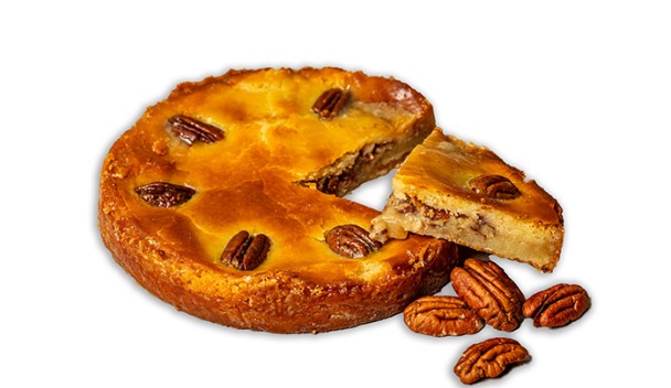 Boterkoek pecan honing